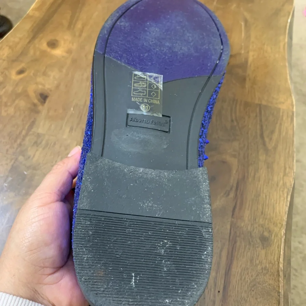 Alberto Fellini Men blue Loafers - Picture 8 of 12